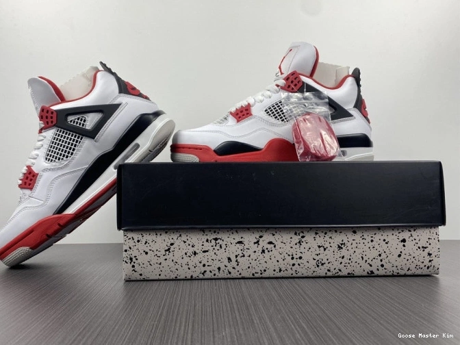 Fire Jordan (2020) Red Air Retro 4 DC7770-160 0801